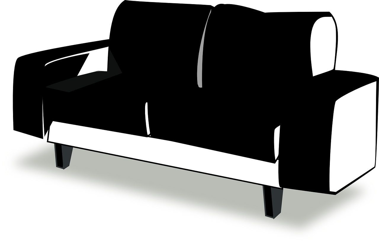 Möbel in Schwarz
